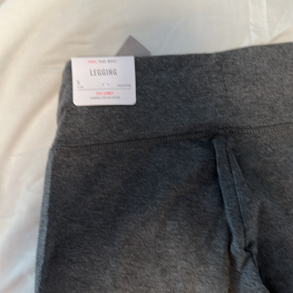 Aerie leggings, dark grey, never worn, size small - Picture 2 of 2